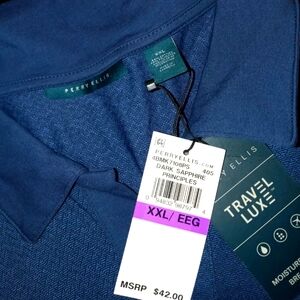 NWT Perry Ellis polo XXL